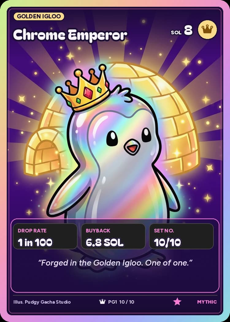 Chrome Emperor card