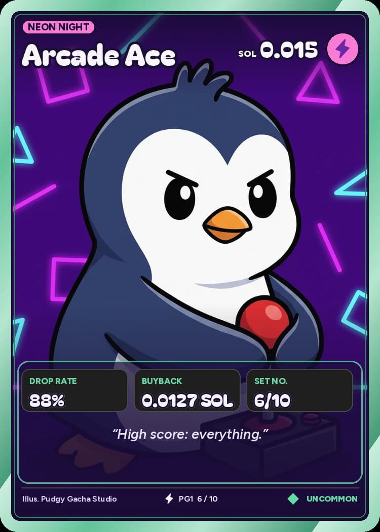 Arcade Ace card