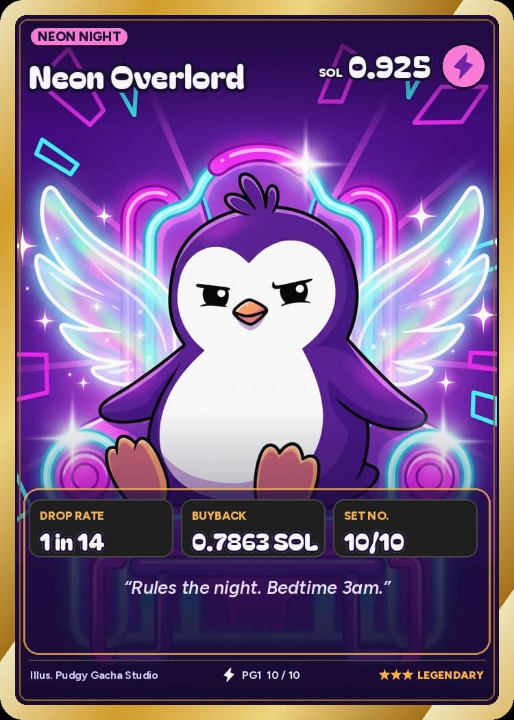Neon Overlord card